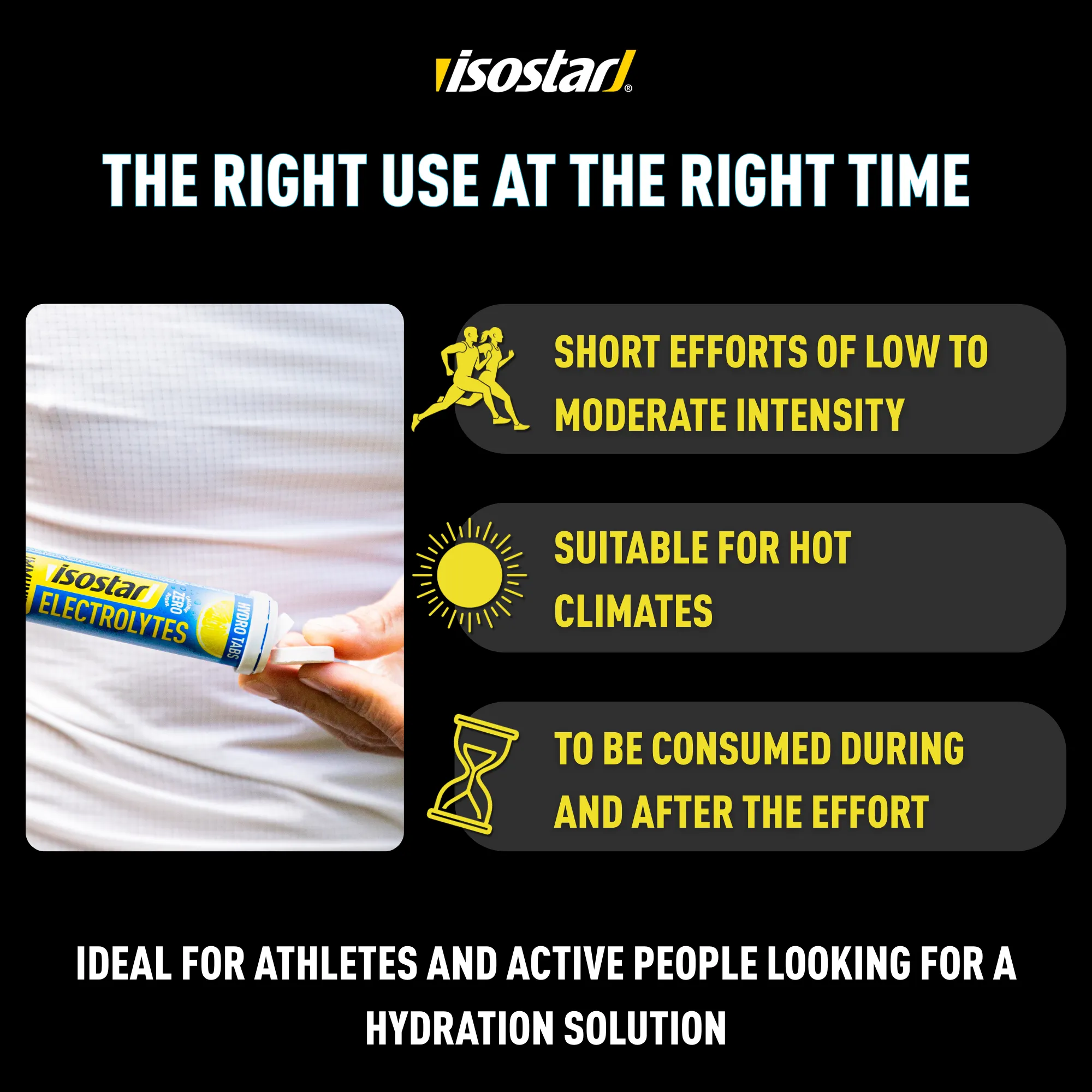 Isostar Hydro Tabs Lemon  (18 tabletten) - image 2