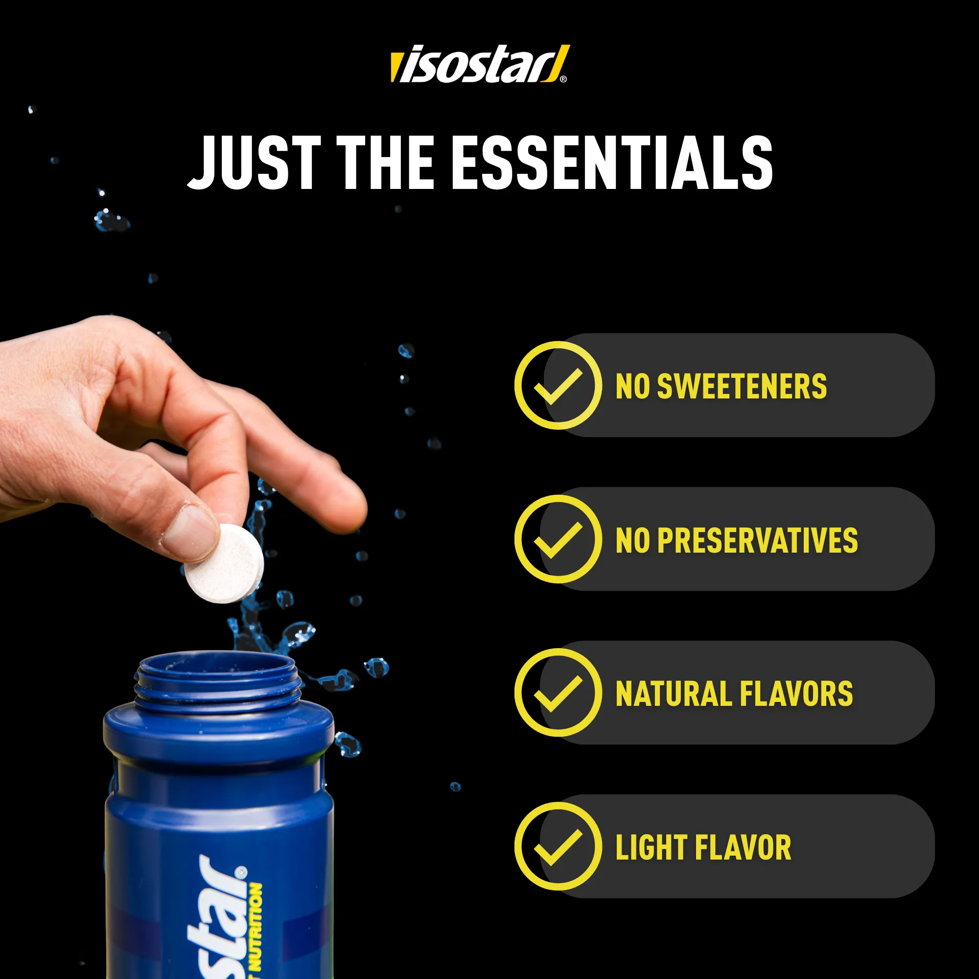 Isostar Hydro Tabs Lemon  (18 tabletten) - image 3