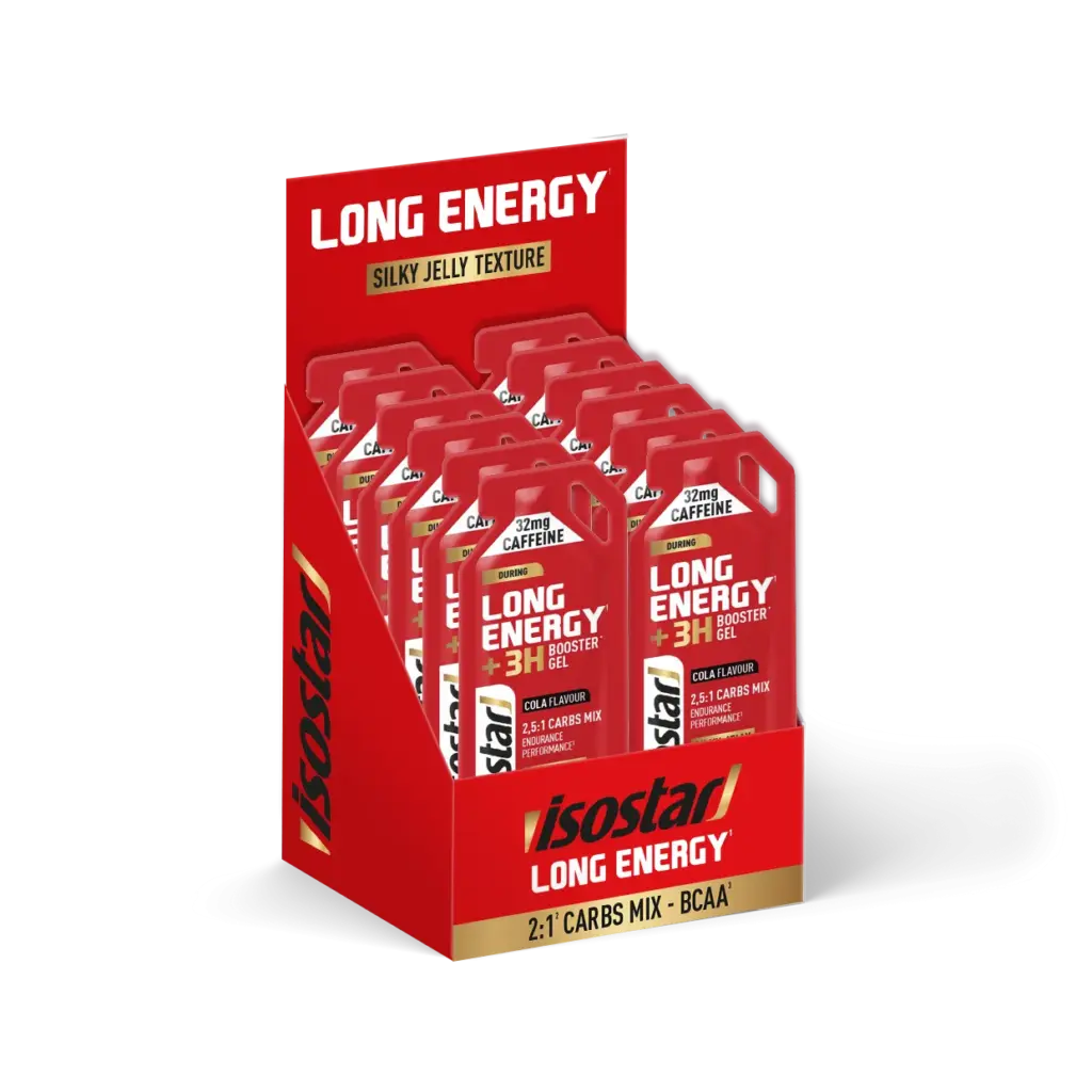 12x Isostar Long Energy +3H Gel Cola  (12 x 40 gr)