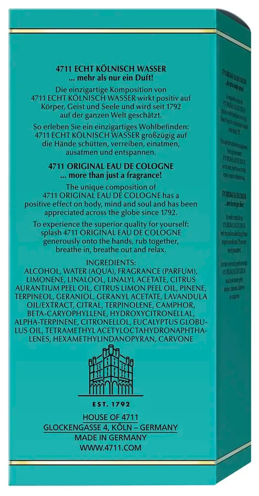 4711 Original Eau De Cologne (150 ml) - image 2