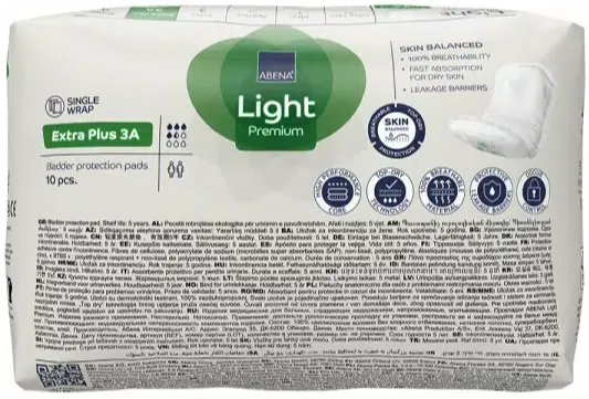Abena Light Premium Extra Plus 3a Inlegverband (10 stuks)