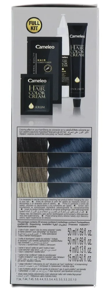 Cameleo Hair Color Cream 2.0 Blue Black (1 stuk) - image 2