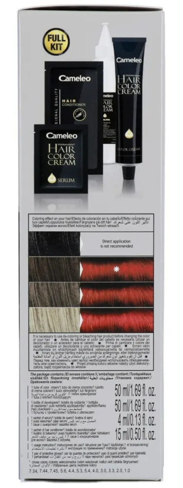 Cameleo Hair Color Cream 7.45 Intensive Red (1 stuk) - image 2