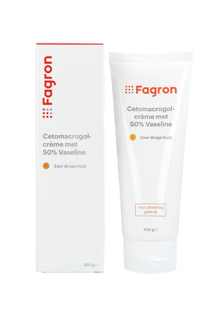 Fagron Cetomacrogolcrème met 50% Vaseline (100 gr) - image 2