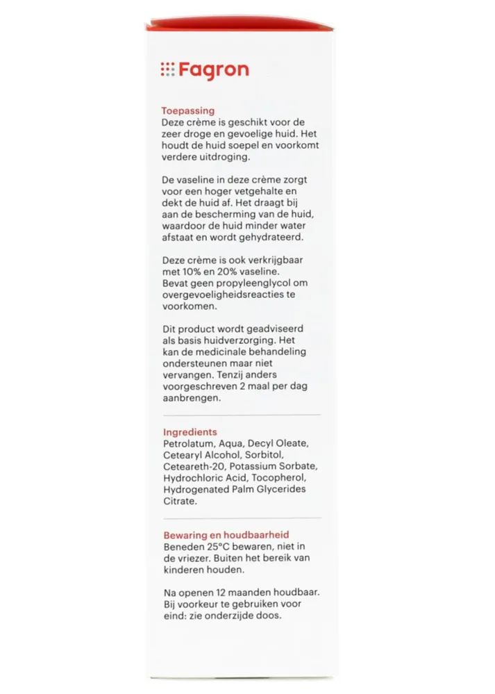 Fagron Cetomacrogolcrème met 50% Vaseline (100 gr) - image 4