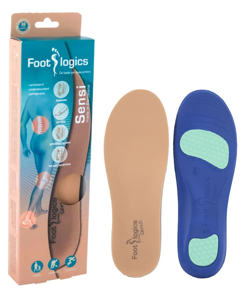 Footlogics Sensi Inlegzool L (44-47) (1 paar)