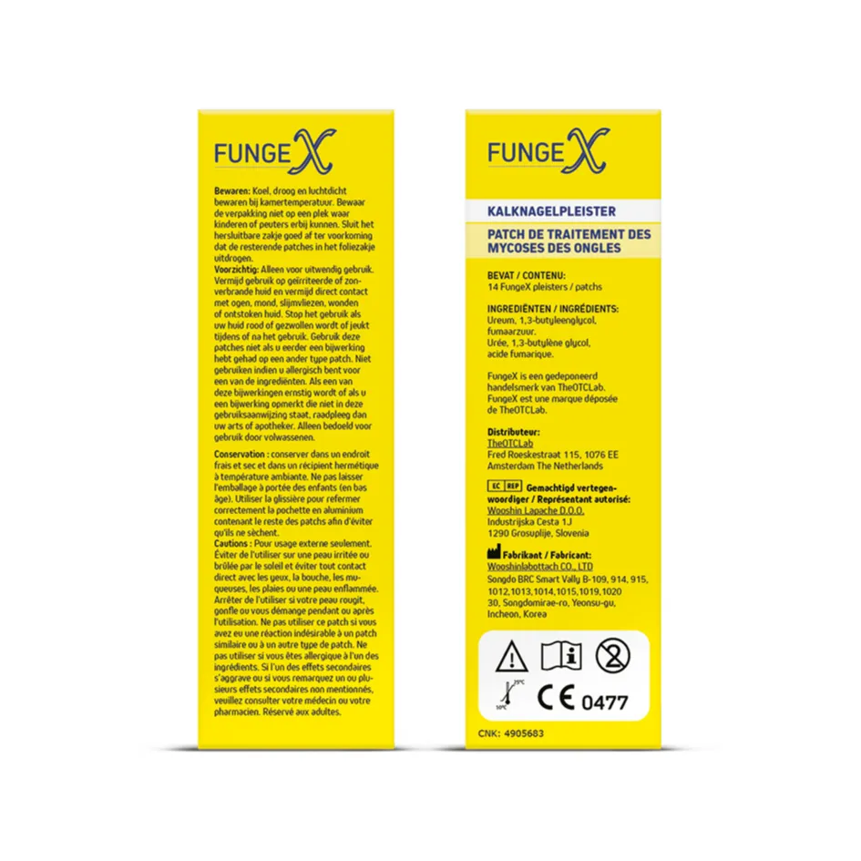 Fungex Kalknagelpleister Forte (14 stuks) - image 2