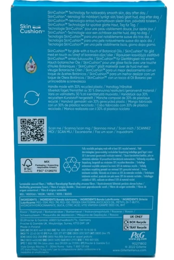 Gillette Gillet Venus Smooth Scheermes (1 stuk)