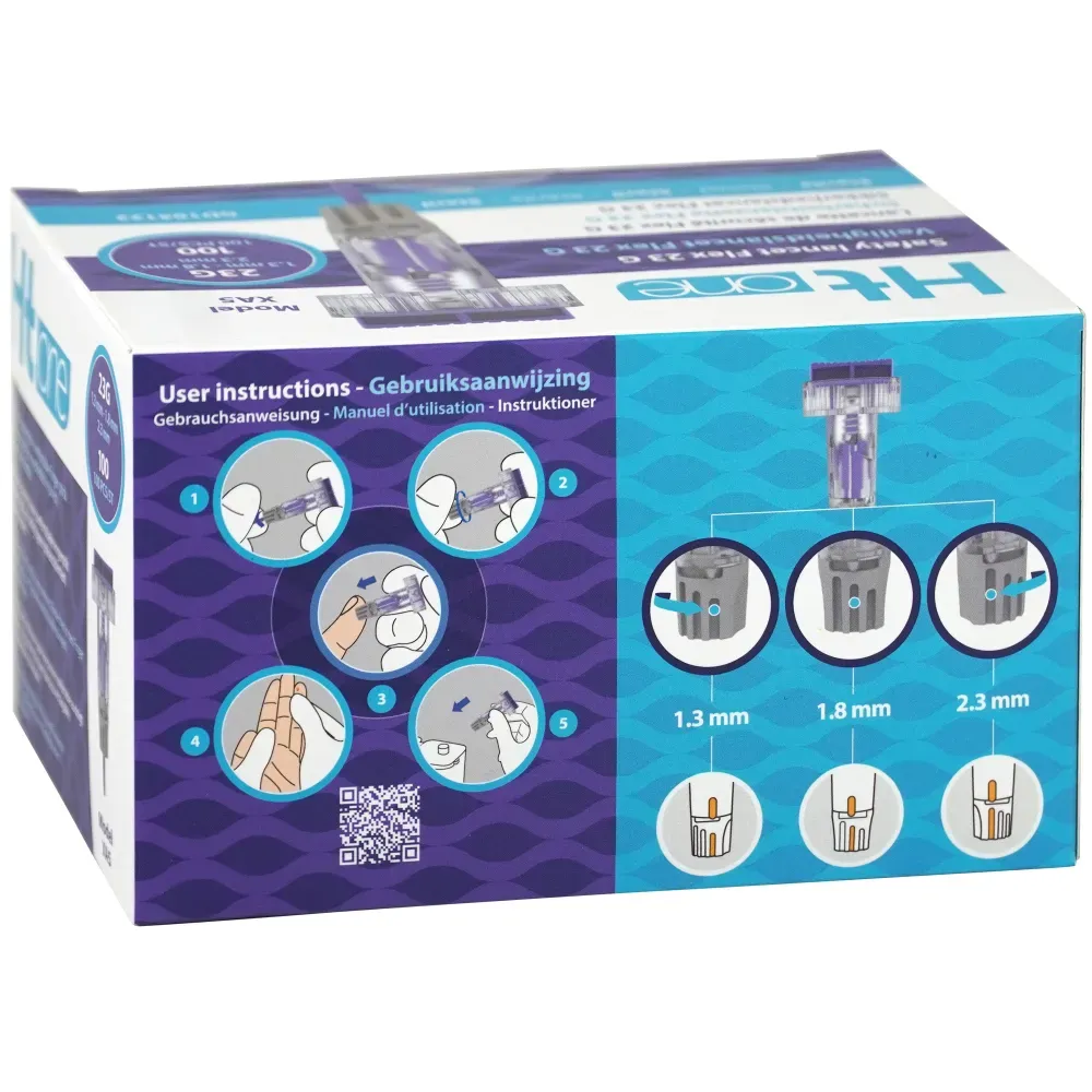 Ht One Veiligheidslancet Flex (100 stuks) - image 4