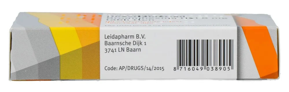 Leidapharm Broomhexine HCI 8 mg Hoesttabletten (30 stuks) - image 3