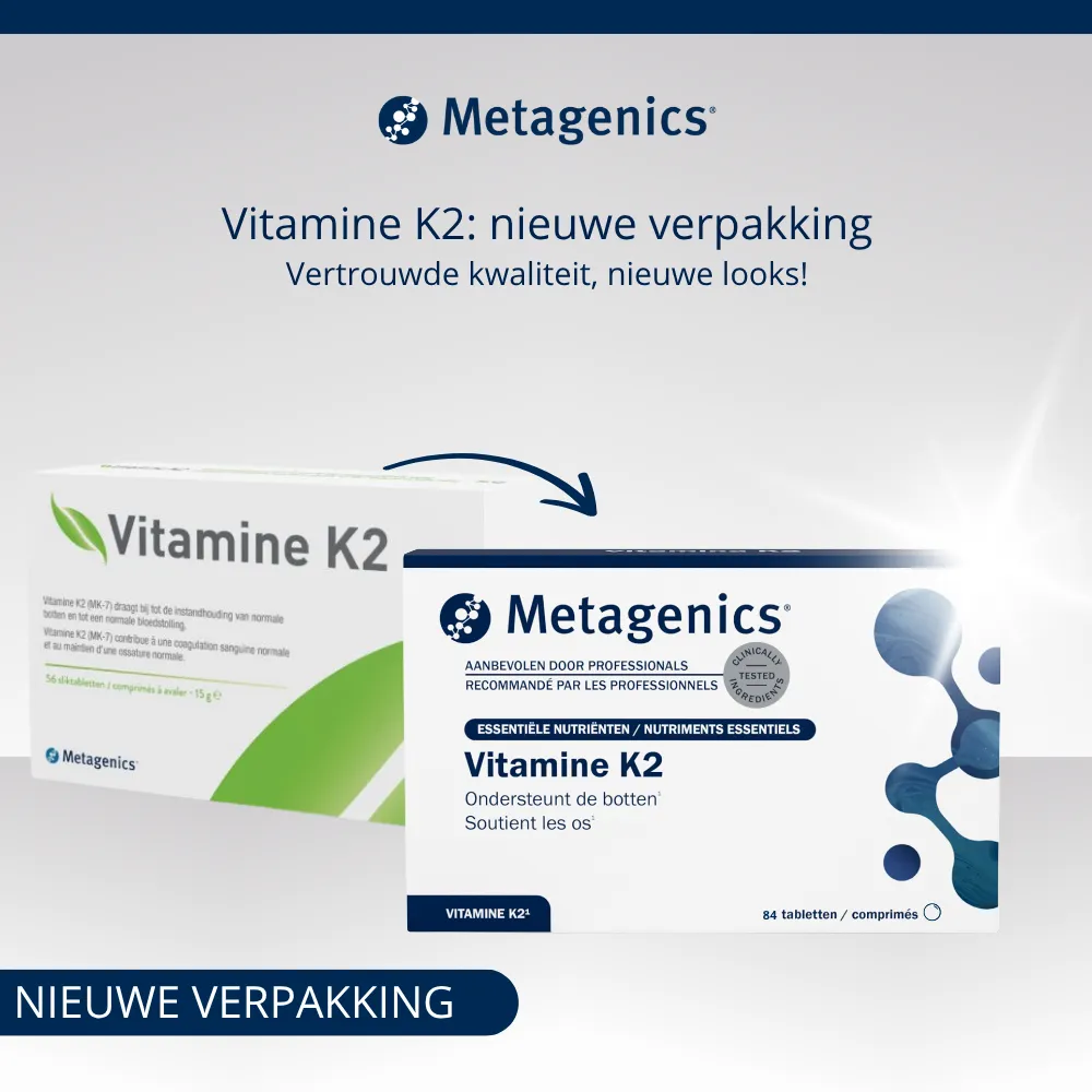 Metagenics Vitamine K2 Tabletten (84 tabletten) - image 2