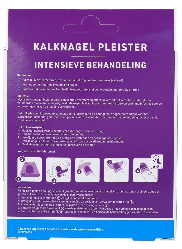 Mycosan Kalknagel Pleister (14 stuks)