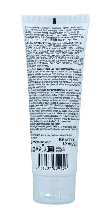 New Nordic Deep Cleanse Black Bee Honey Cleansing Balm (75 ml)