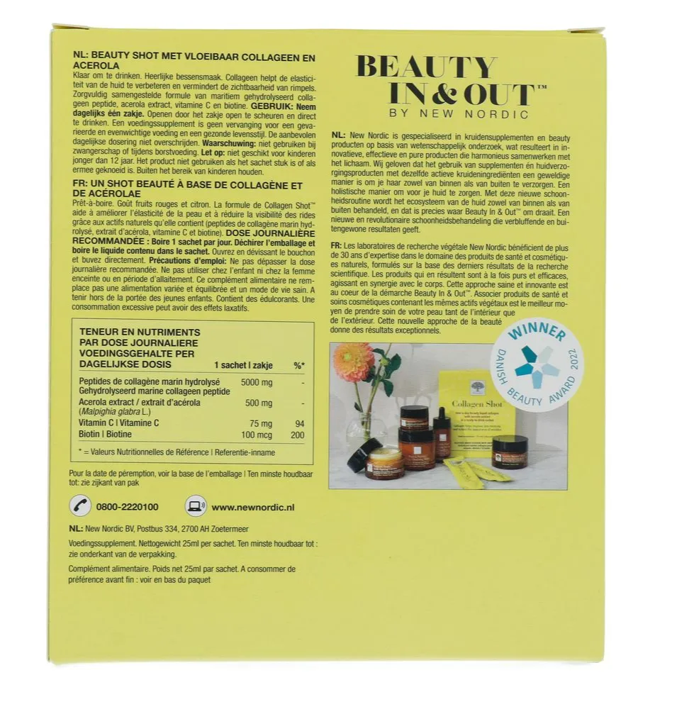 New Nordic Liquid Collagen Sachets (15 stuks) - image 2