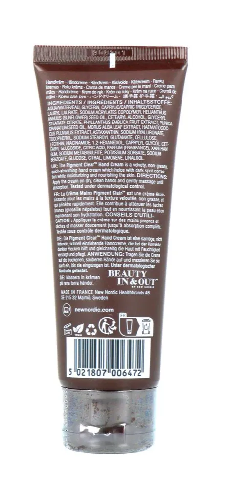 New Nordic Pigment Clear Hand Cream (75 ml)