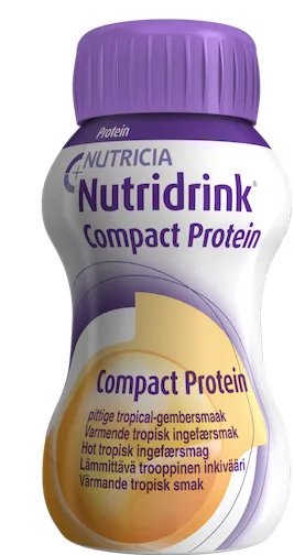 Nutridrink Compact Protein Pittige Tropical Gembersmaak (500 ml)