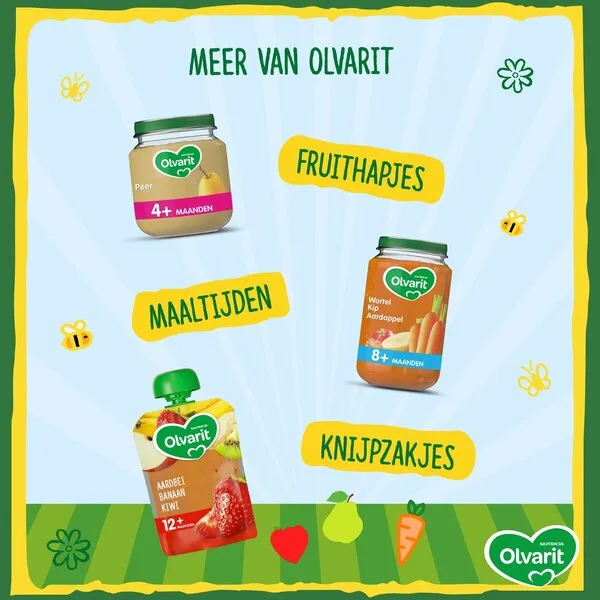 Olvarit 12+m Tomaat Witvis Pasta (250 gr) - image 4