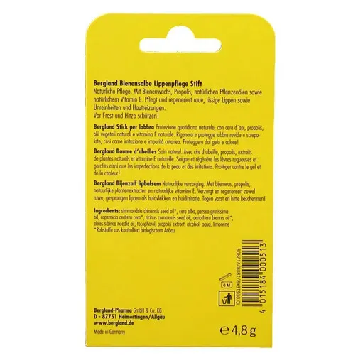 Bergland Propolis Bijenzalf Lippenbalsem 4,8gr (4,8 gr)