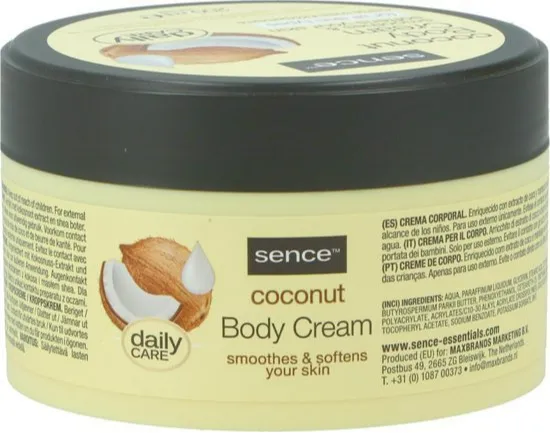 Sence Coconut Body Cream (200 ml)