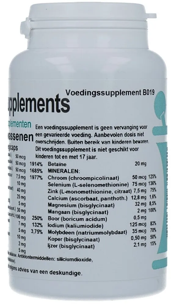 Verasupplements Super Multi Volwassenen Capsules (100 vegetarische capsules) - image 2