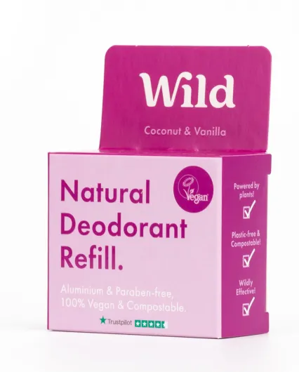 Wild Deodorant - Coconut/vanilla - Navulling (40 gr) - image 2