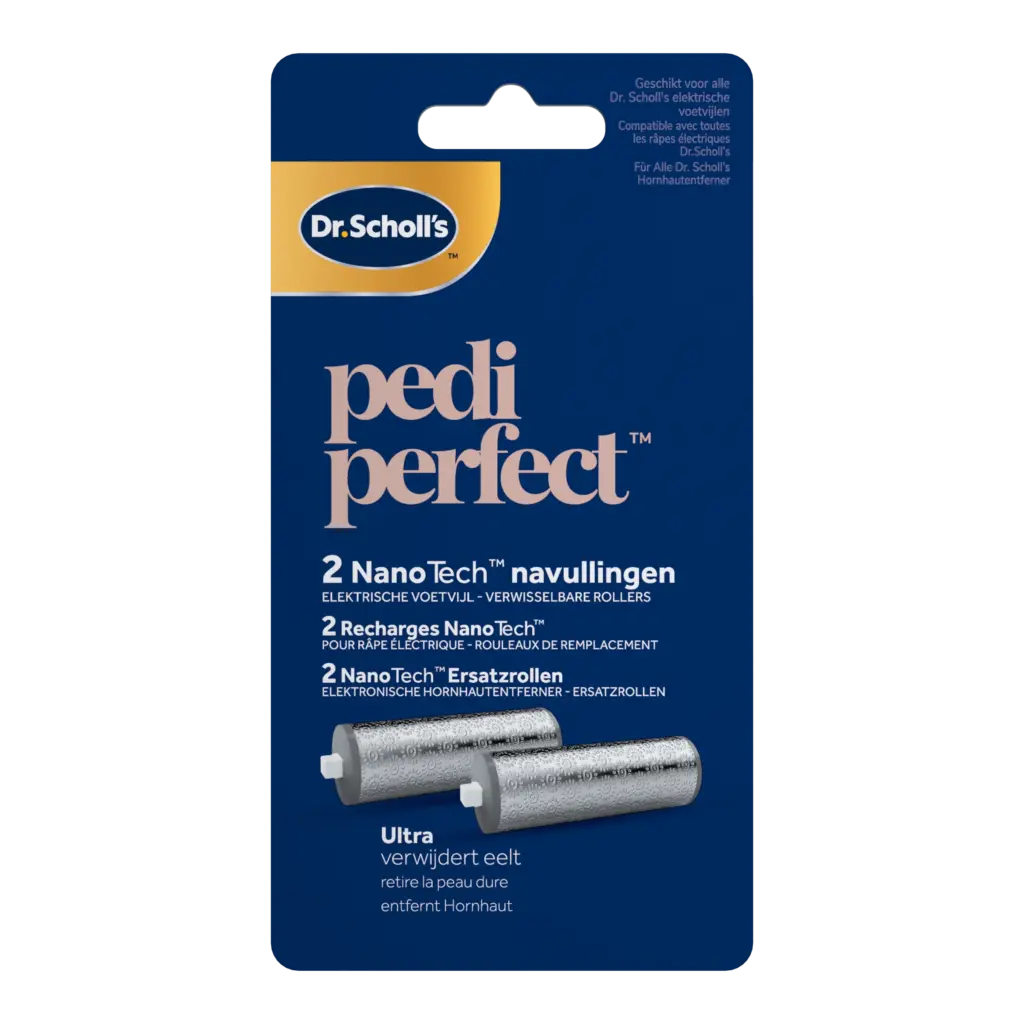 Scholl Pedi Perfect NanoTech navullingen Elektrische Voetvijl (2 stuks)