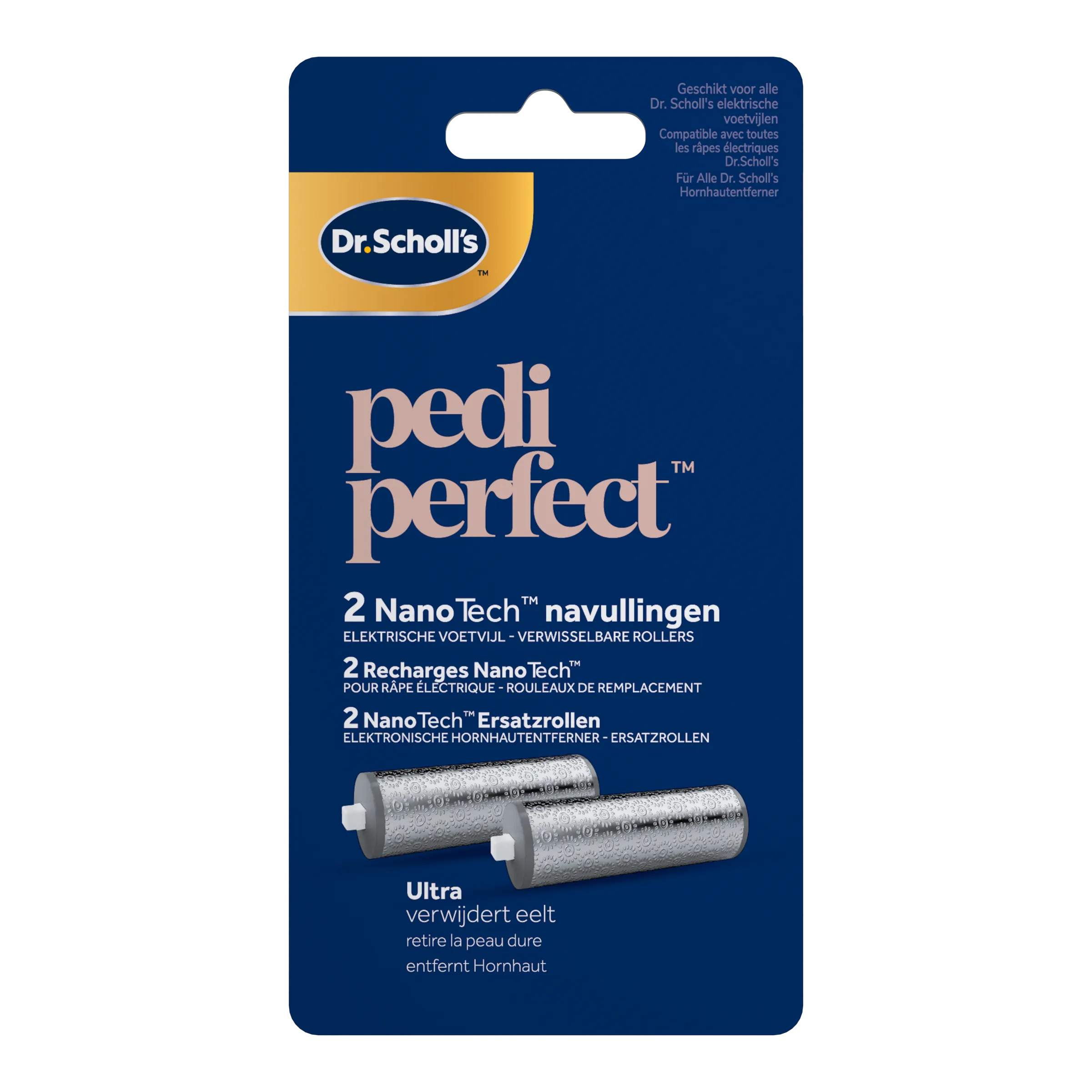 Scholl Pedi Perfect NanoTech navullingen Elektrische Voetvijl (2 stuks)