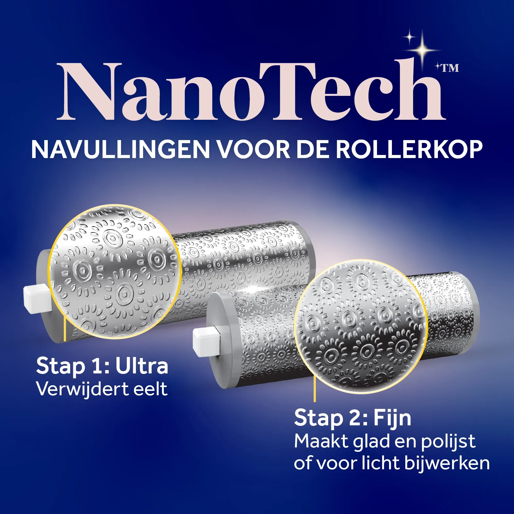 Scholl Pedi Perfect NanoTech navullingen Elektrische Voetvijl (2 stuks)