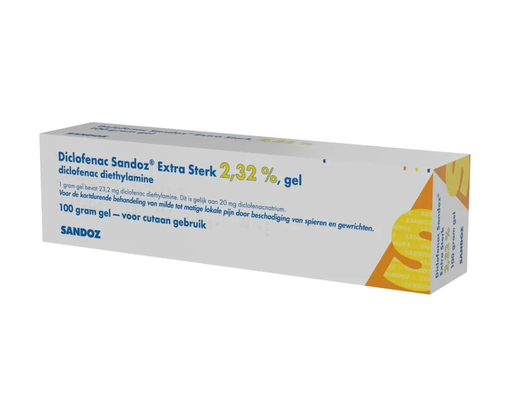 Sandoz Diclofinac Extra Sterk 2,32% (100 gr)