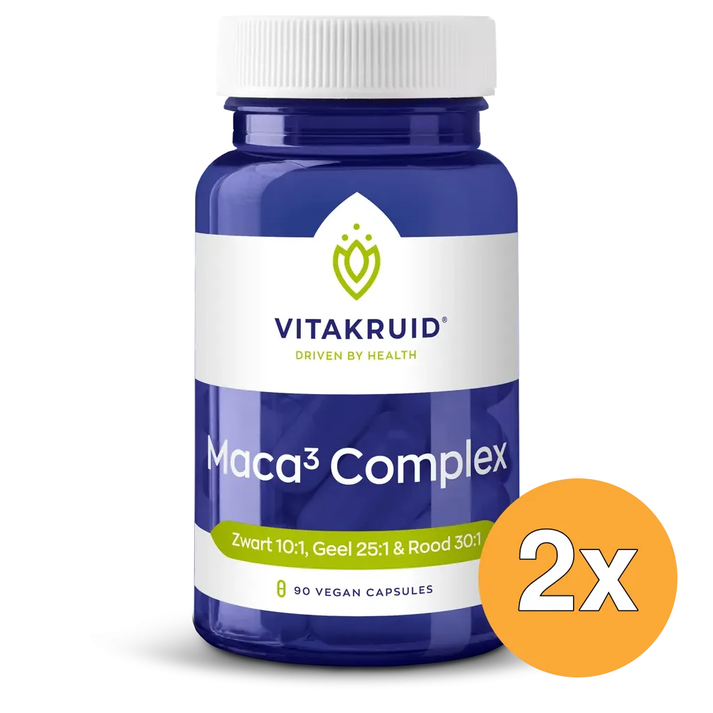 2x Vitakruid Maca Complex (90 vega capsules)