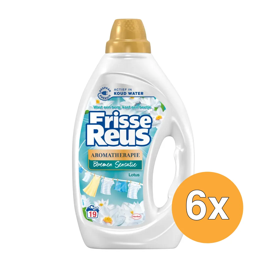 6x Witte Reus Wasgel Frisse Reus Lotus (855 ml)