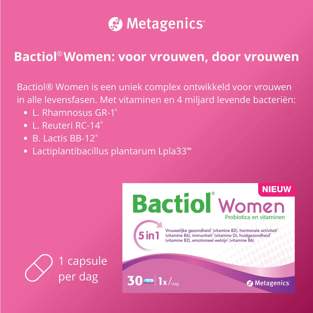 Metagenics Bactiol® Women (30 capsules)