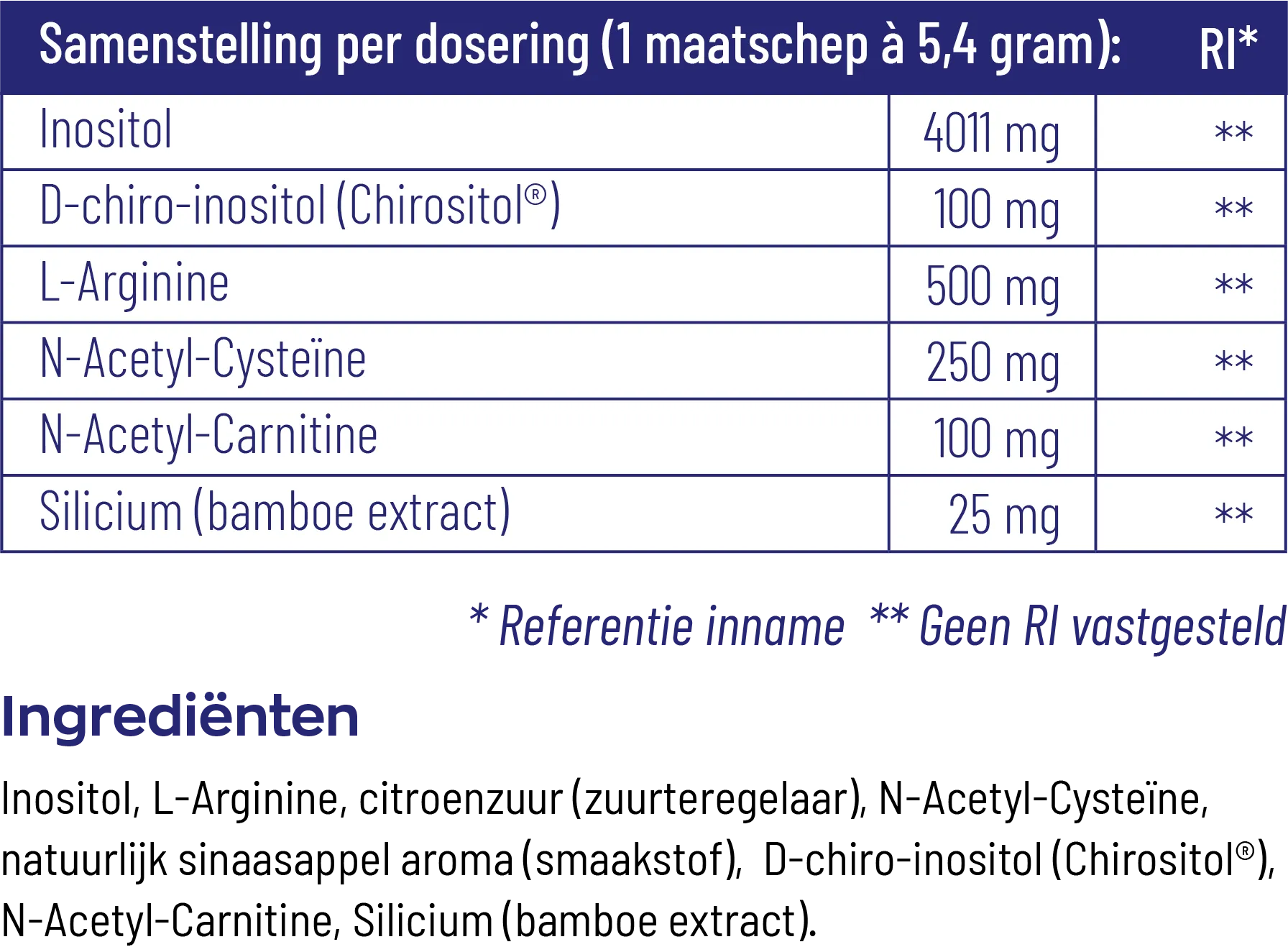 Vitakruid Myo-Inositol Complex (162 gr) - image 3