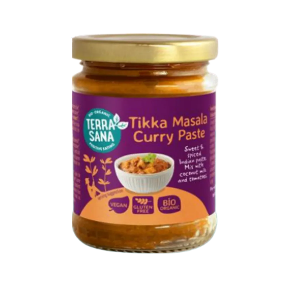 Terrasana Indiase Tikka Masala Currypasta  (130 gr)