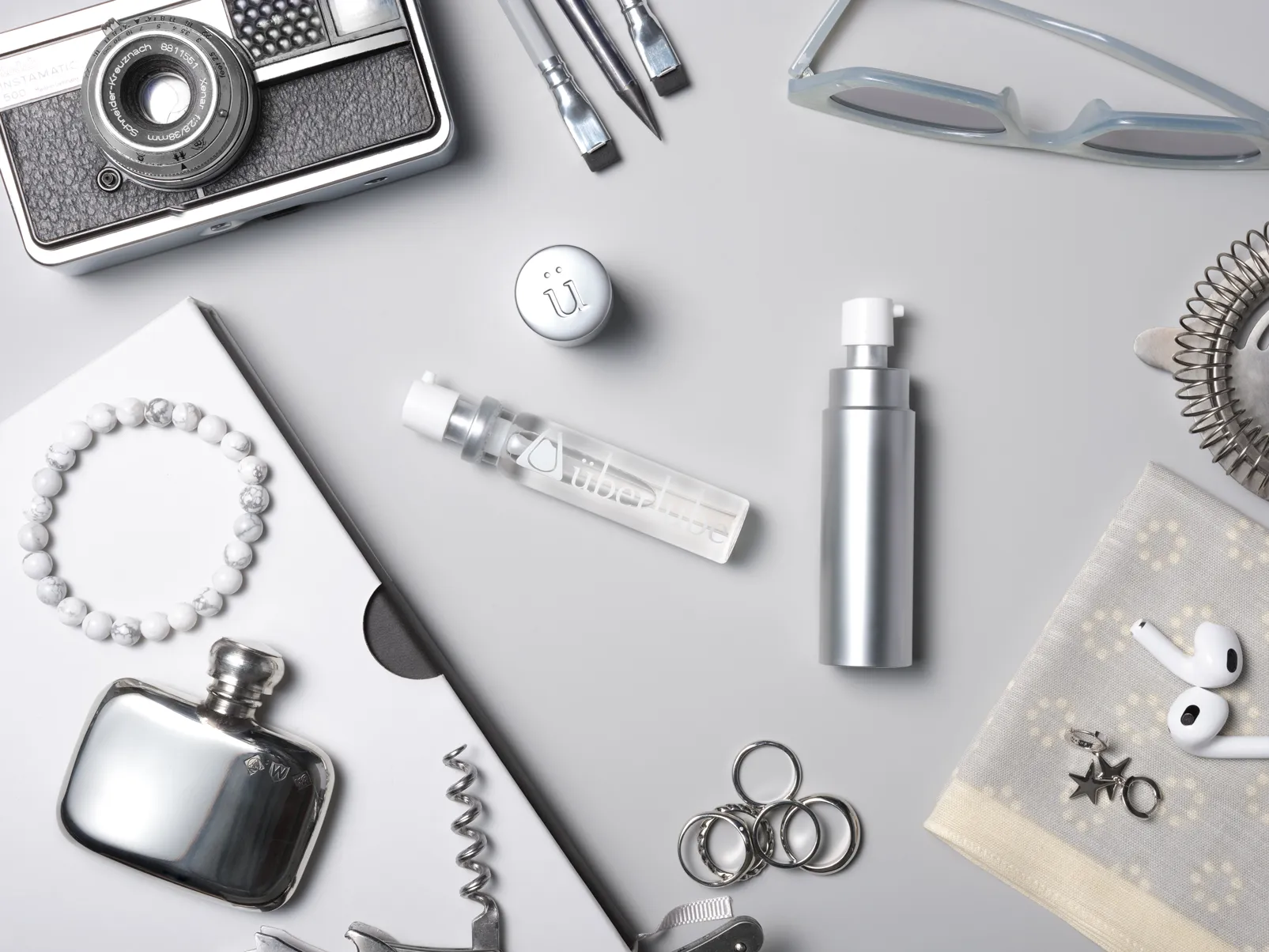 Uberlube Glijmiddel Siliconen - Good-To-Go Zilver (15 ml)