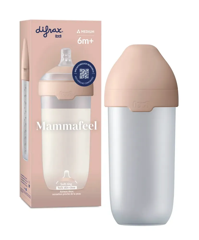 Difrax Lovi Mammafeel Babyfles (1 stuk)