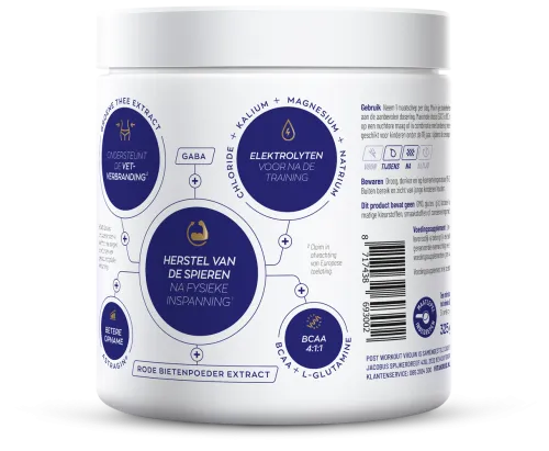Vitakruid Elite Post Workout Vrouw BCAA 4:1:1 & Elektrolyten (325 gr)
