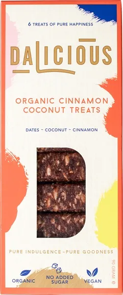 Dalicious Dadelreep Kaneel-Kokos (90 gr)