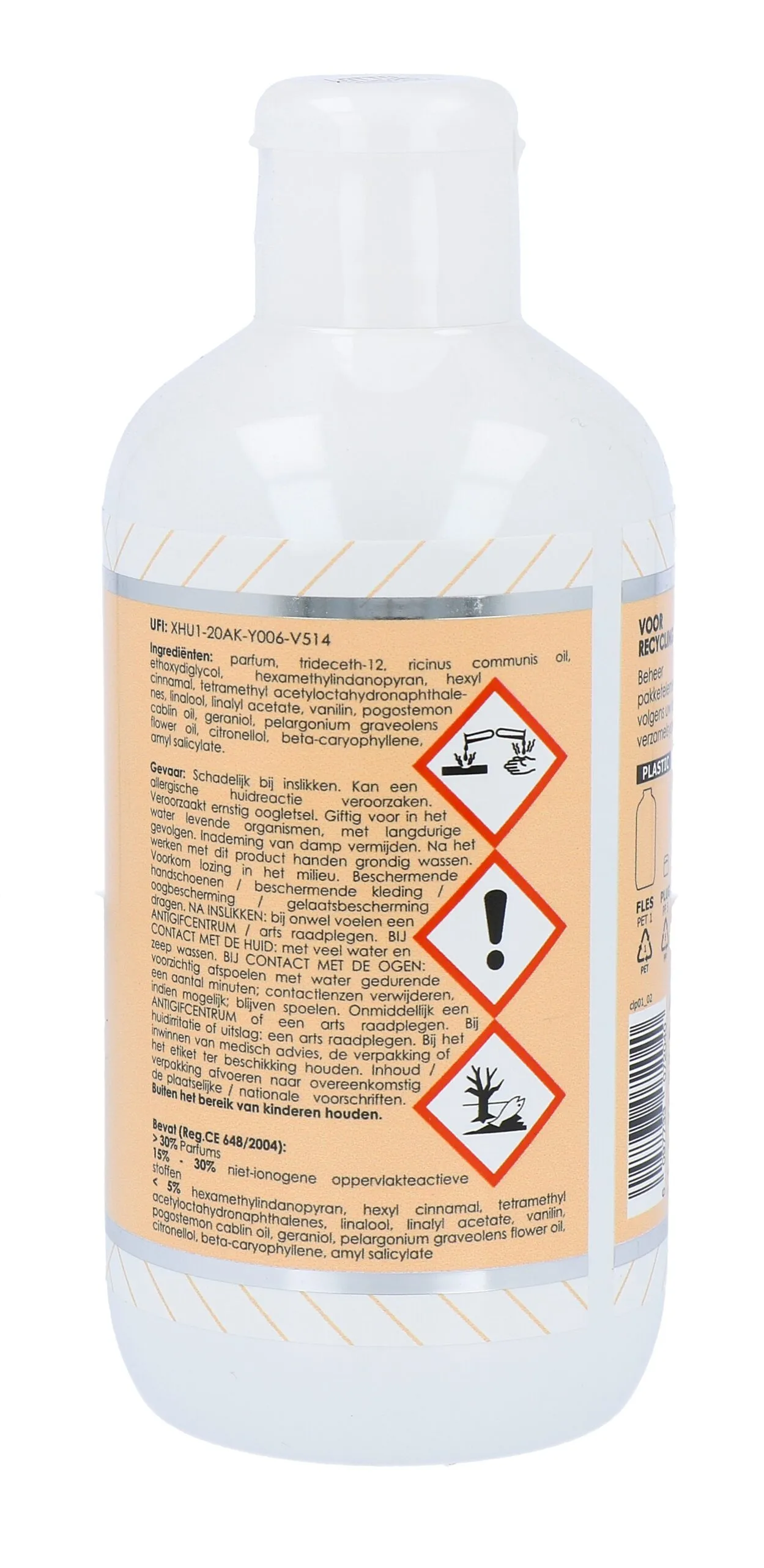 B&B Italiaans Wasparfum Amber & Musk (250 ml)