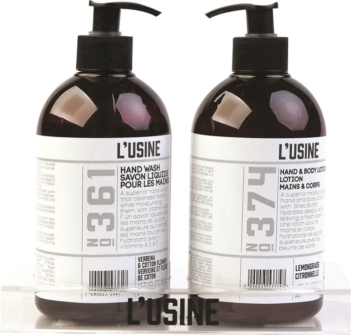 L'Usine Geschenkset Handwash & Hand En Bodylotion (1 set)