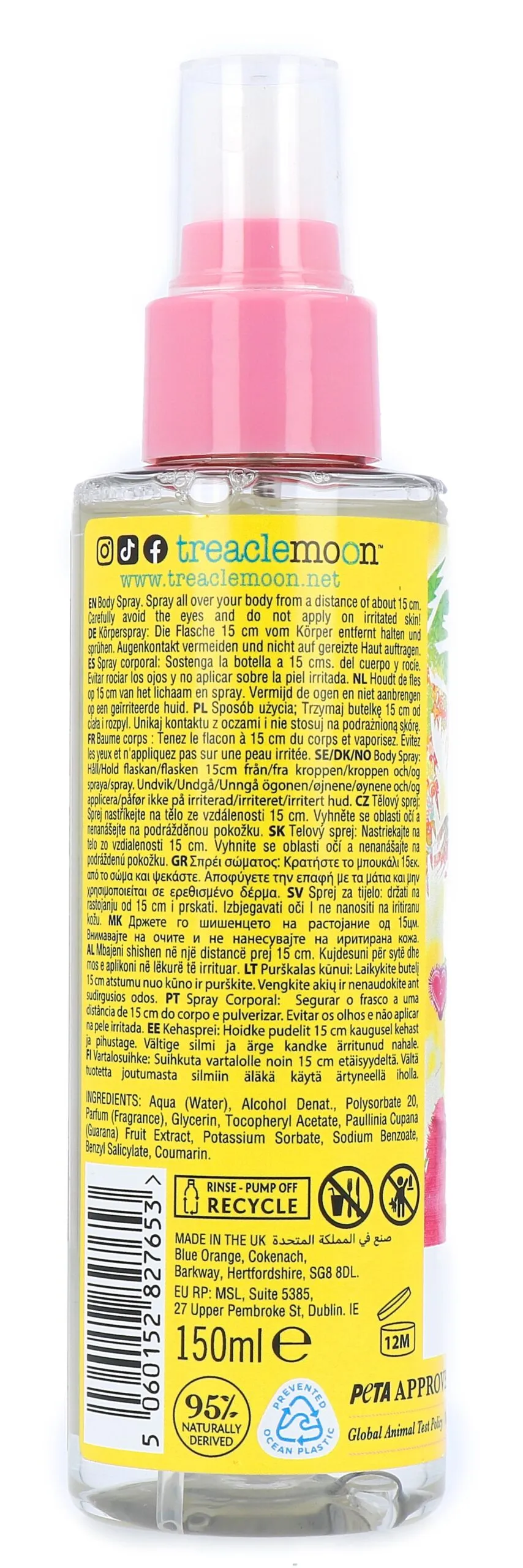 Treaclemoon Brazilian Love Body Mist (150 ml) - image 2