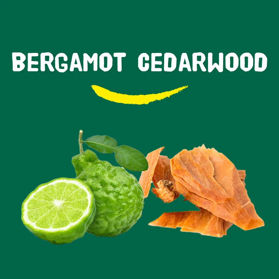 Happy Earth Douchegel Bergamot Cedarwood (300 ml) - image 4