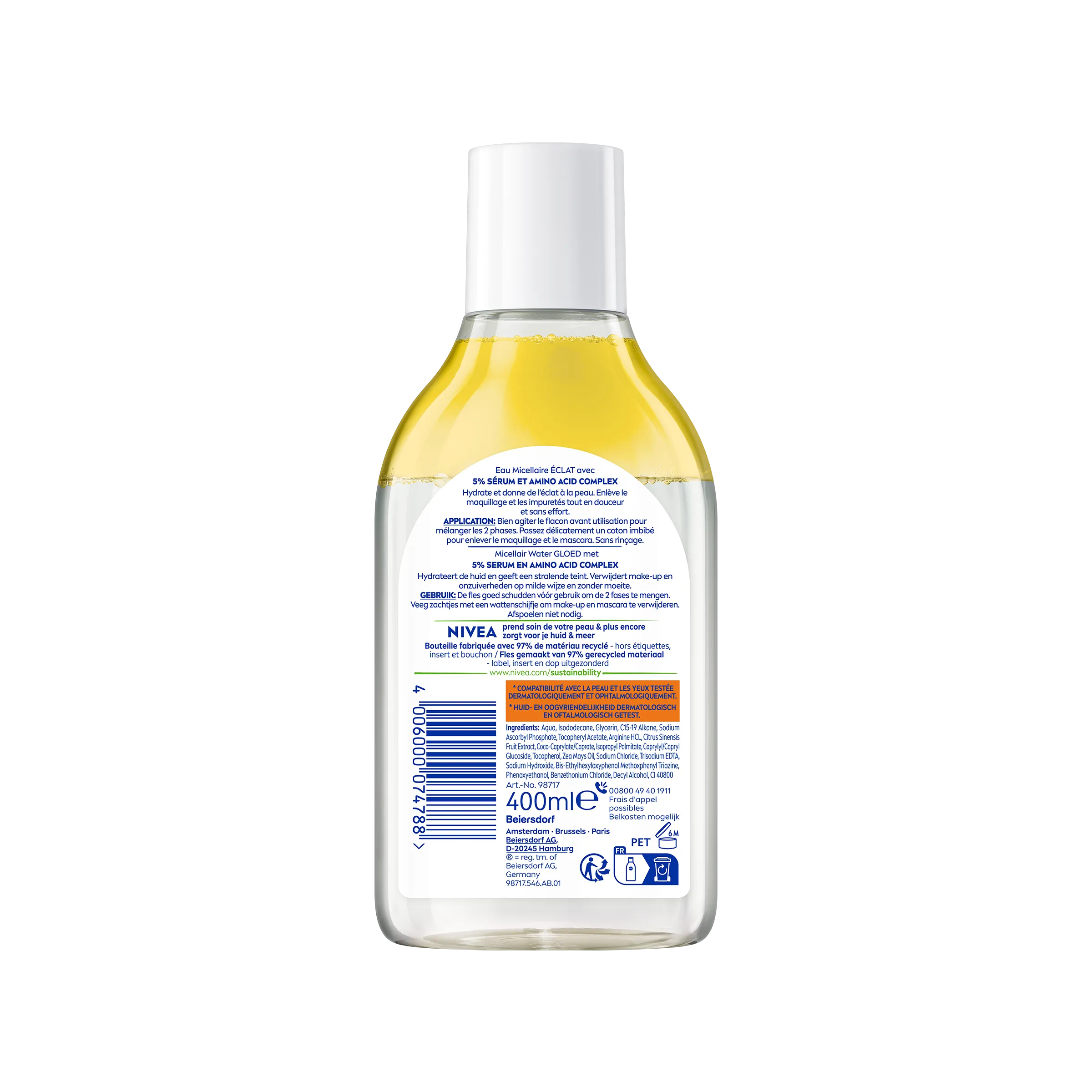 Nivea Micellair Water Glow Serum (400 ml)