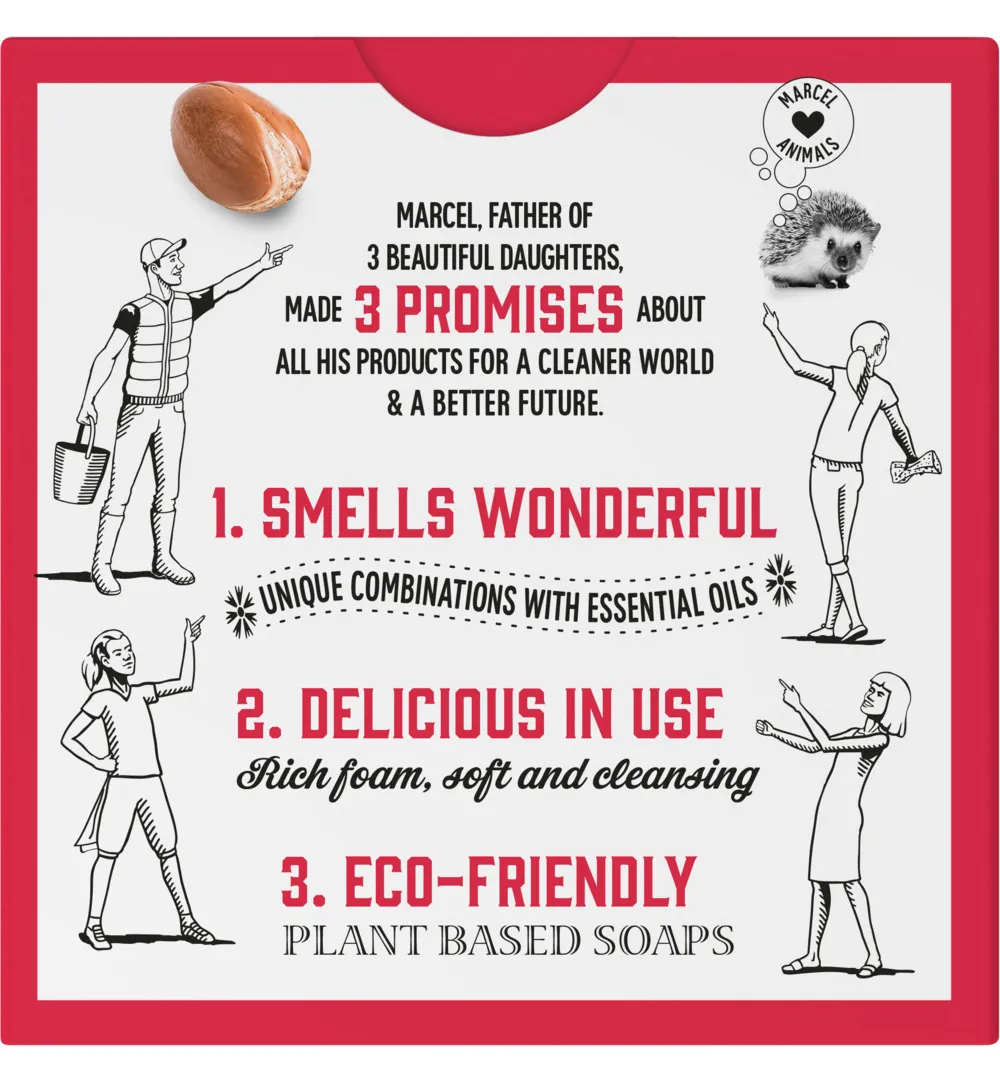 Marcel's Green Soap Conditioner Bar argan & Oudh (60 gr) - image 2