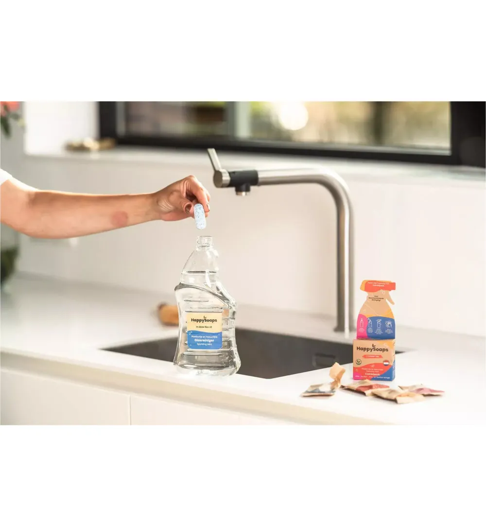 Happysoaps Cleaning Tabs Combipack Alles-, Keuken- En Sanitai (3 Stuks) - image 2