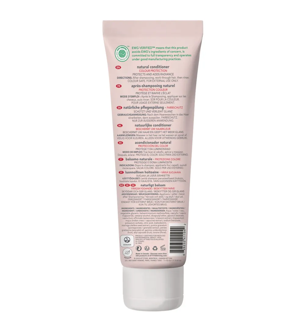 Attitude Super Leaves Conditioner kleur beschermend (240 ml)