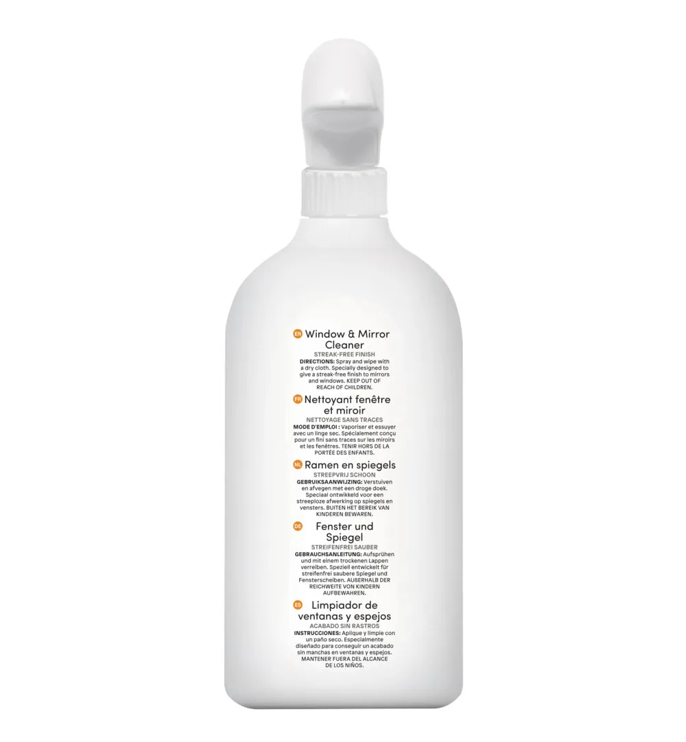 Attitude Nature+ Raam- En Spiegelreiniger Spray (800 ml)