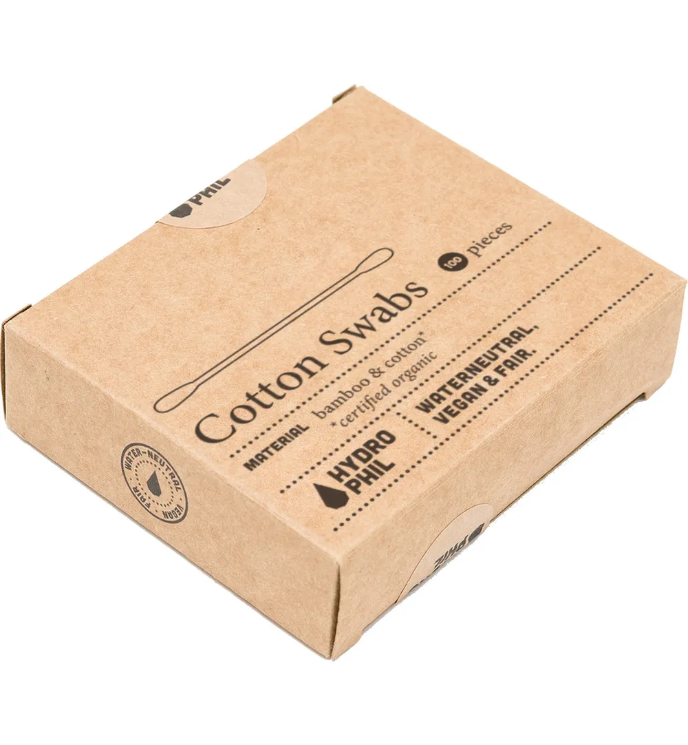 Hydrophil Wattenstaafjes van Bamboe en Bio-Katoen (100 stuks)