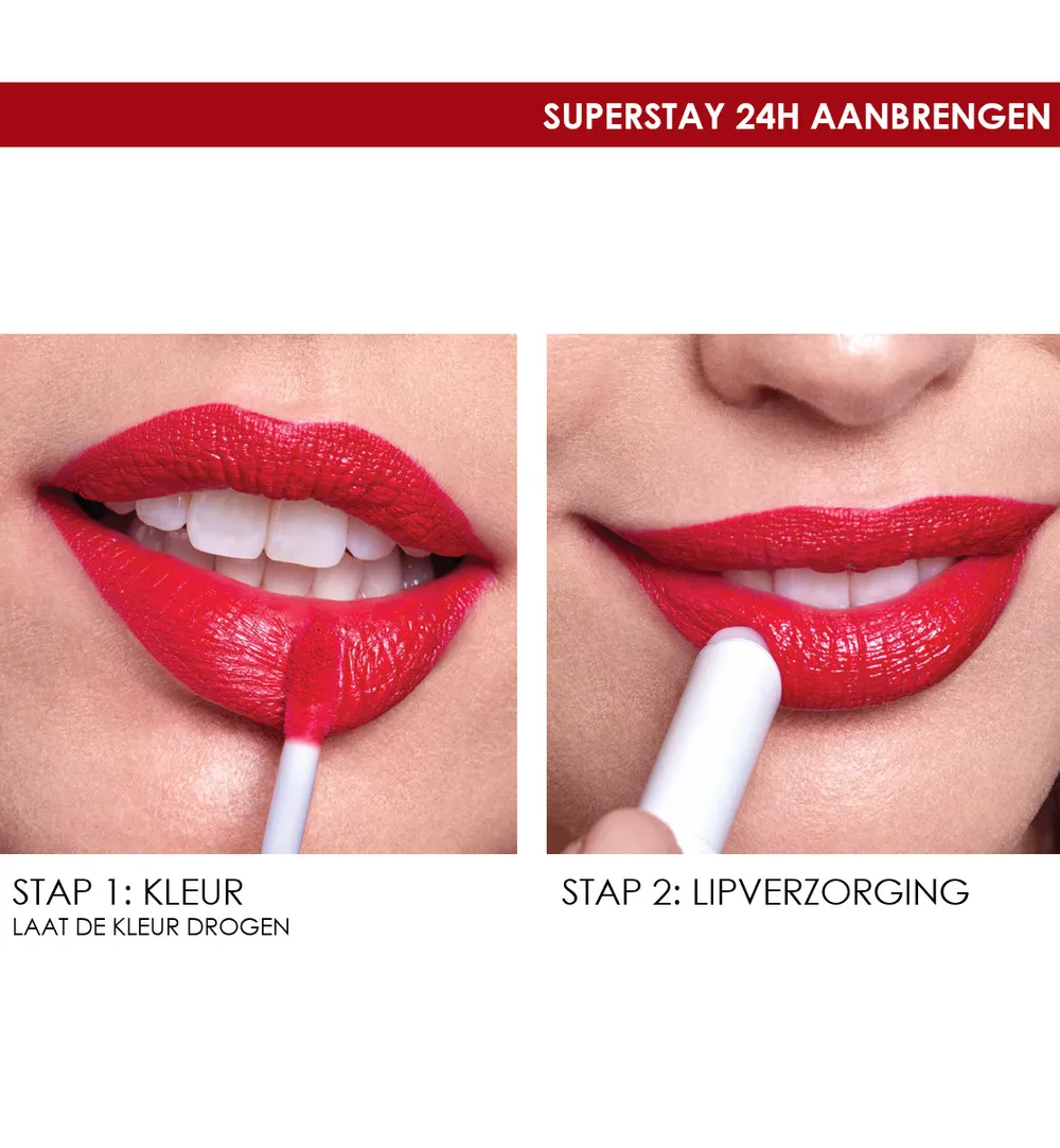 Maybelline New York Superstay 24H 510 Nu Red Passion (1 stuk) - image 4