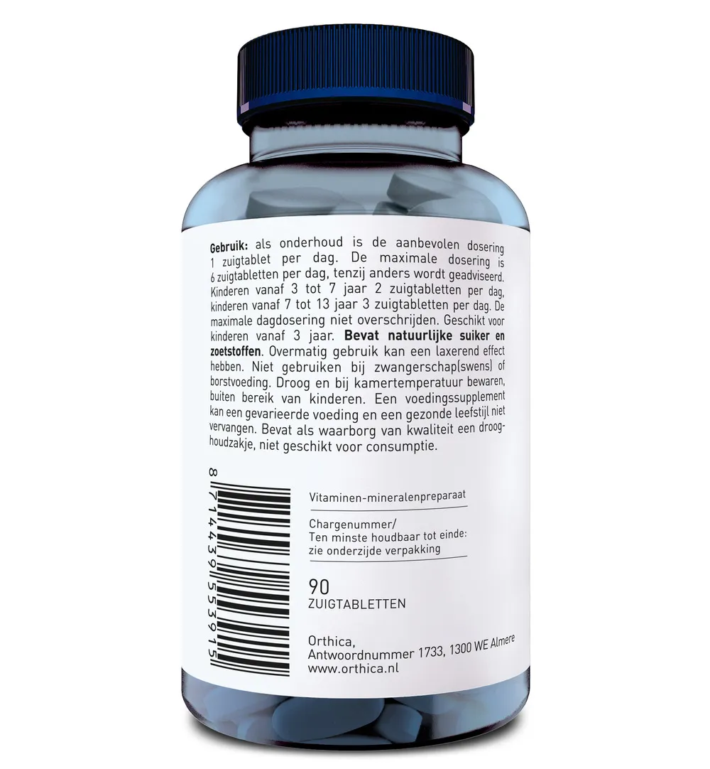 Orthica Zink (90 zuigtabletten) - image 2